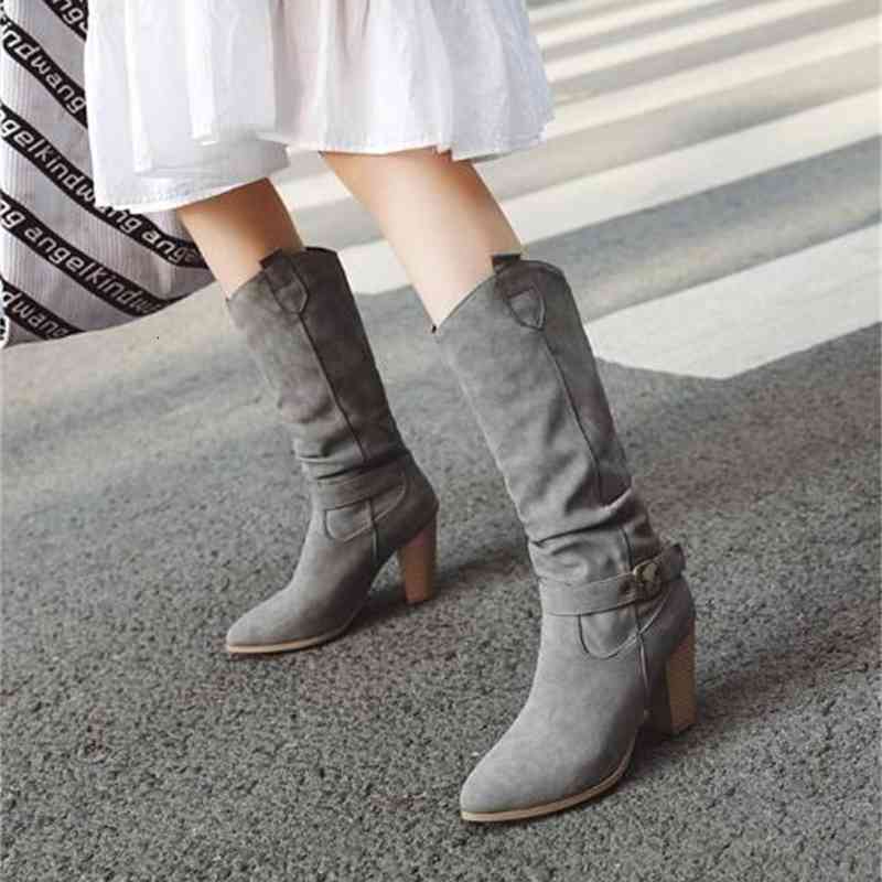 boots black gray suede buckle leather chunky heels pointed toe long high square winter martin big size boots 6upz
boots black gray suede buckle leather chunky heels pointed toe long high square winter martin big size boots 6upz
