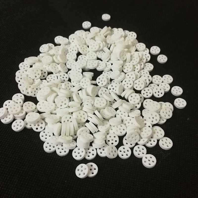 Smoking Cermaic Gog Bowl Screen Honeycomb Pipe Filter Disk 6 Holes Dia 8mm * Thick 2mm
Smoking Cermaic Gog Bowl Screen Honeycomb Pipe Filter Disk 6 Holes Dia 8mm * Thick 2mm