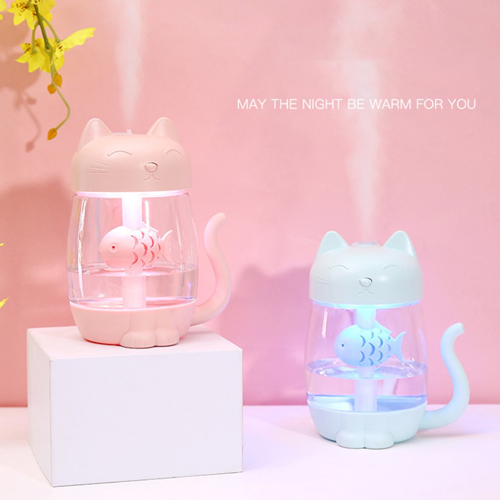 C102 small Air humidifier LED Light Cartoon Cat Cool Mist USB Humidifier Ultrasonic Ultra-Quiet Humidifier For Kids Infant Nursery
C102 small Air humidifier LED Light Cartoon Cat Cool Mist USB Humidifier Ultrasonic Ultra-Quiet Humidifier For Kids Infant Nursery