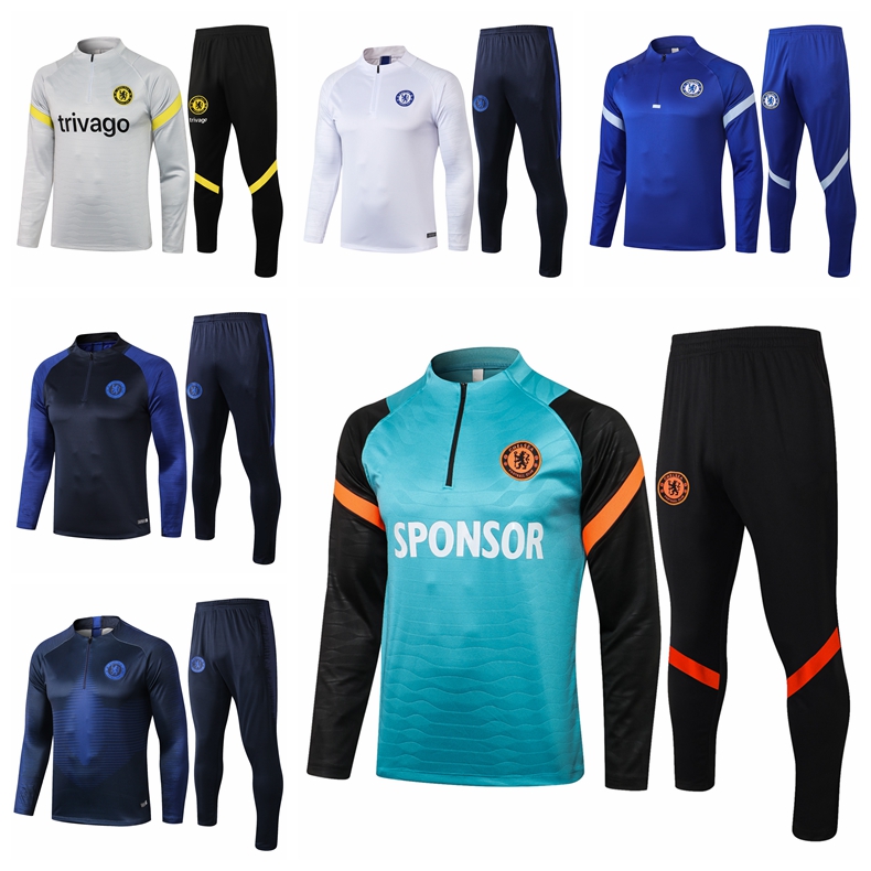 21/22 CHELse Tracksuits LUKAKU WERNER Survetement Training suit Soccer Havertz ZIYECH Football Tracksuit PULISIC KANTE jogging futbol Maillo, Gray
21/22 CHELse Tracksuits LUKAKU WERNER Survetement Training suit Soccer Havertz ZIYECH Football Tracksuit PULISIC KANTE jogging futbol Maillo, Gray