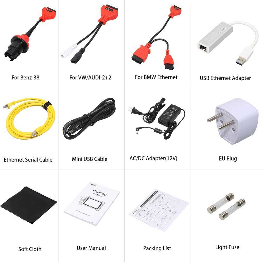 MaxiCOM 908P Pro Autel Full System Diagnostic Tool with J2534 ECU Program