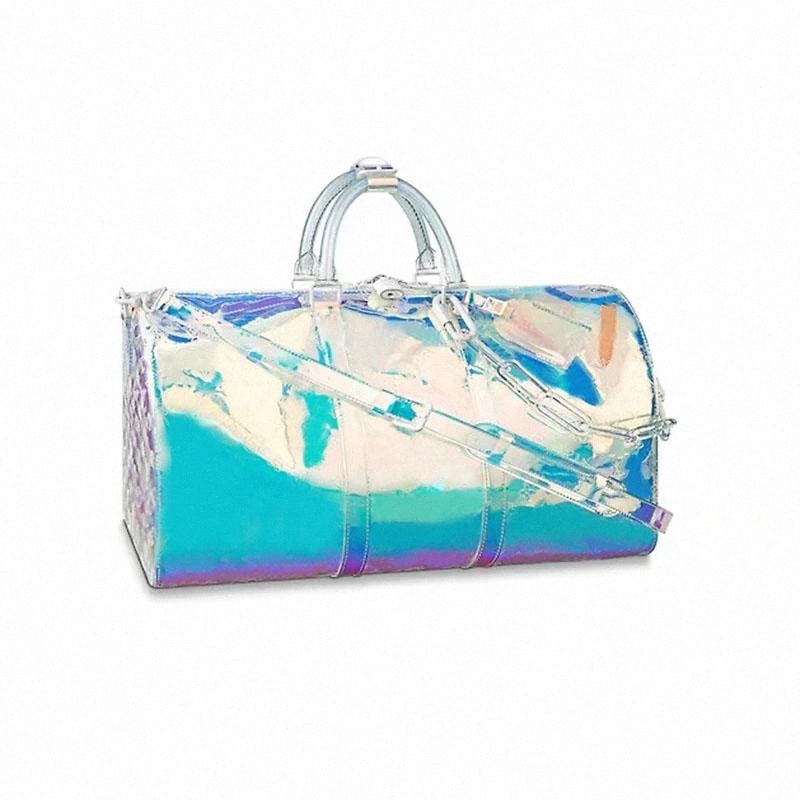 2019 New pattern Classic Luxury Laser Flash PVC Designer Handbags keepall 50cm Transparent Duffle Bag Brilliant Colour Luggage Tra1564 V6Aa#
2019 New pattern Classic Luxury Laser Flash PVC Designer Handbags keepall 50cm Transparent Duffle Bag Brilliant Colour Luggage Tra1564 V6Aa#