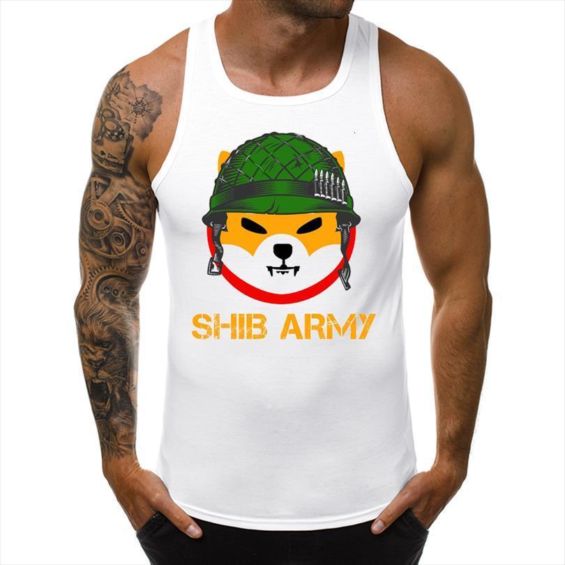 doge killer shibarmy men tank vintage shiba inu token to moon printed sleeveless singlet casual clothing cool vest, White;black
doge killer shibarmy men tank vintage shiba inu token to moon printed sleeveless singlet casual clothing cool vest, White;black