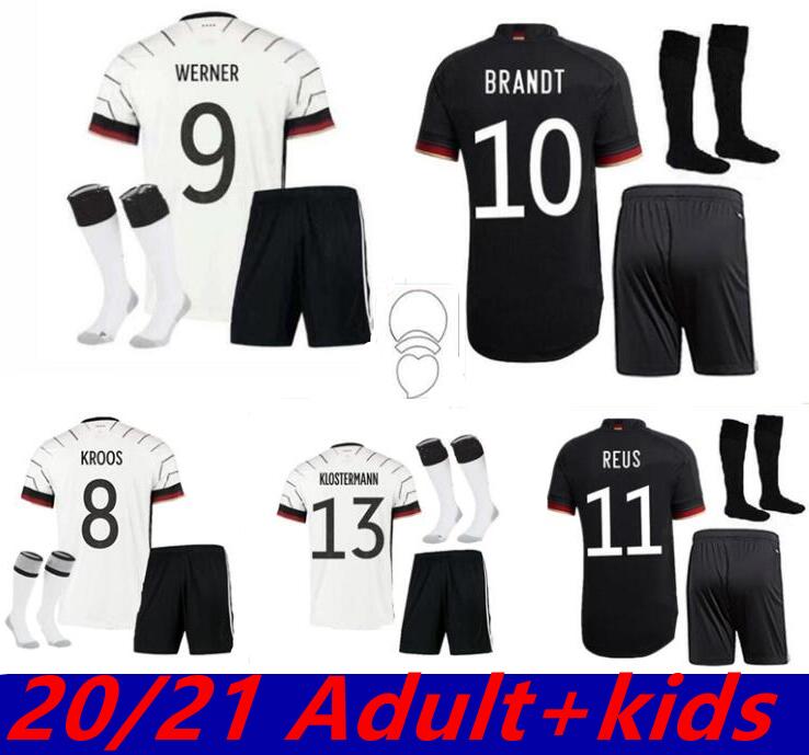 21 22 germany home away soccer jerseys 2021 2022 alemania maillot reus BRANDT GINTER KIMMICH HAVERTZ kroos WERNER GNABRY men kids football shirt, Black;yellow
21 22 germany home away soccer jerseys 2021 2022 alemania maillot reus BRANDT GINTER KIMMICH HAVERTZ kroos WERNER GNABRY men kids football shirt, Black;yellow