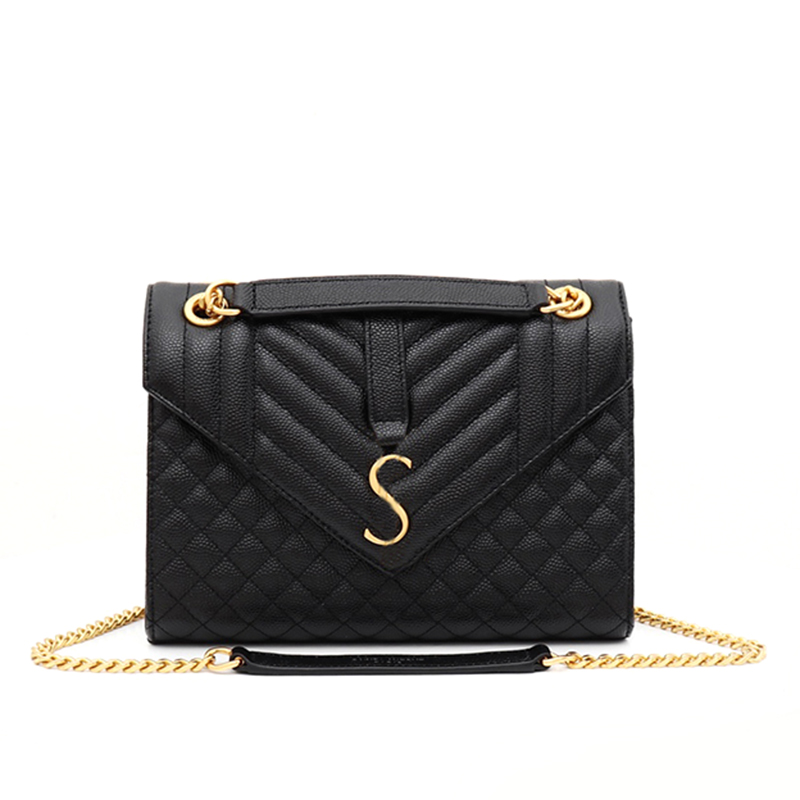 Niche hand bags 2021 new trendy net red fashion chain envelope wild large-capacity one-shoulder messenger bag, Black
Niche hand bags 2021 new trendy net red fashion chain envelope wild large-capacity one-shoulder messenger bag, Black