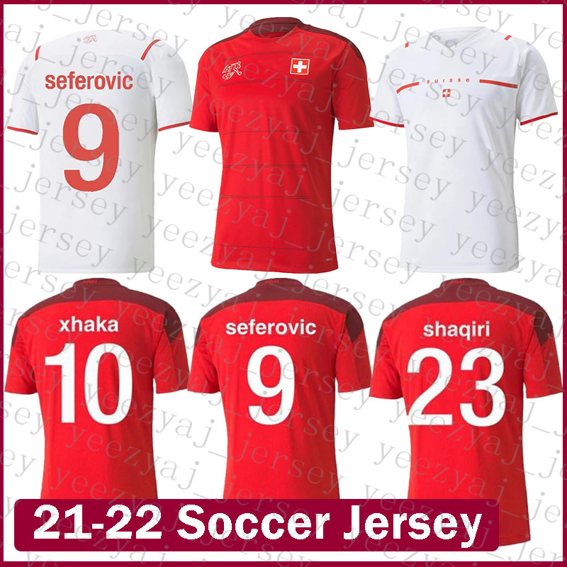 21 22 Soccer Jersey Switzerland Football Shirt EMBOLO Maillot De Foot SEFEROVIC RODRIGUEZ Men' FERNANDES Uniforms SHAQIRI Orange Khaki Yellow, Patch+mens-ruishi
21 22 Soccer Jersey Switzerland Football Shirt EMBOLO Maillot De Foot SEFEROVIC RODRIGUEZ Men' FERNANDES Uniforms SHAQIRI Orange Khaki Yellow, Patch+mens-ruishi