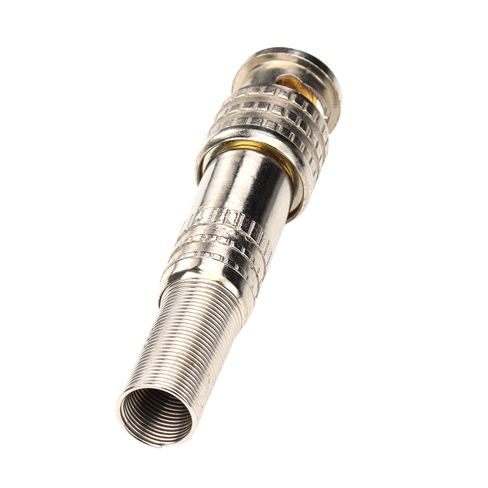 RG59 Coaxial BNC Connector Solderless with Screw BNC Connector for CCTV Camera