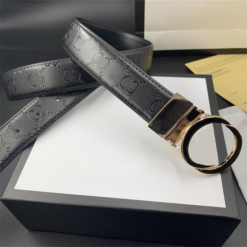 Fashion Designer Mens Business Belts Luxury Ceinture Smooth Gold Silver Buckle Genuine Leather Waisband For Women Waist Belt 21071403ZY, Black
Fashion Designer Mens Business Belts Luxury Ceinture Smooth Gold Silver Buckle Genuine Leather Waisband For Women Waist Belt 21071403ZY, Black