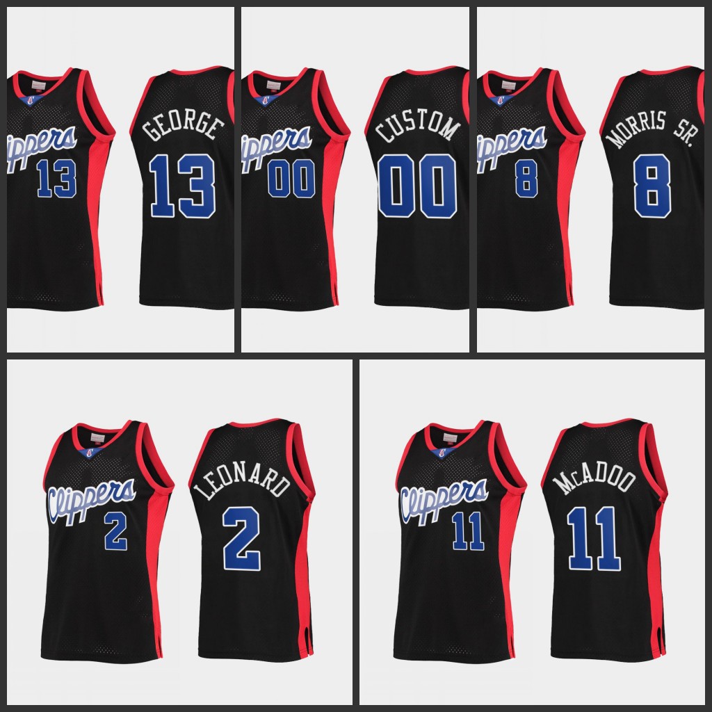 Los Angeles''Clippers''Men Paul George Kawhi Leonard Bob McAdoo Marcus Morris Sr. Custom Reload 2.0 Black Jersey Throwback
Los Angeles''Clippers''Men Paul George Kawhi Leonard Bob McAdoo Marcus Morris Sr. Custom Reload 2.0 Black Jersey Throwback