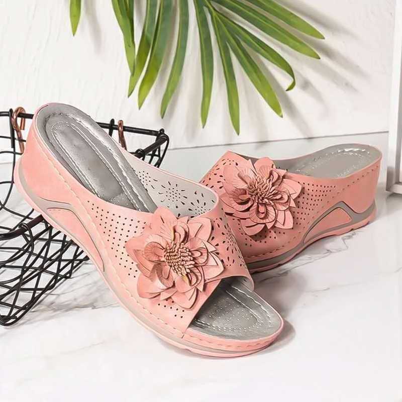 Slippers Meijuner Style Ladies Sandals Hollow Wedges Casual Flower Beach Shoes Indoor Outdoor Female, Black
Slippers Meijuner Style Ladies Sandals Hollow Wedges Casual Flower Beach Shoes Indoor Outdoor Female, Black