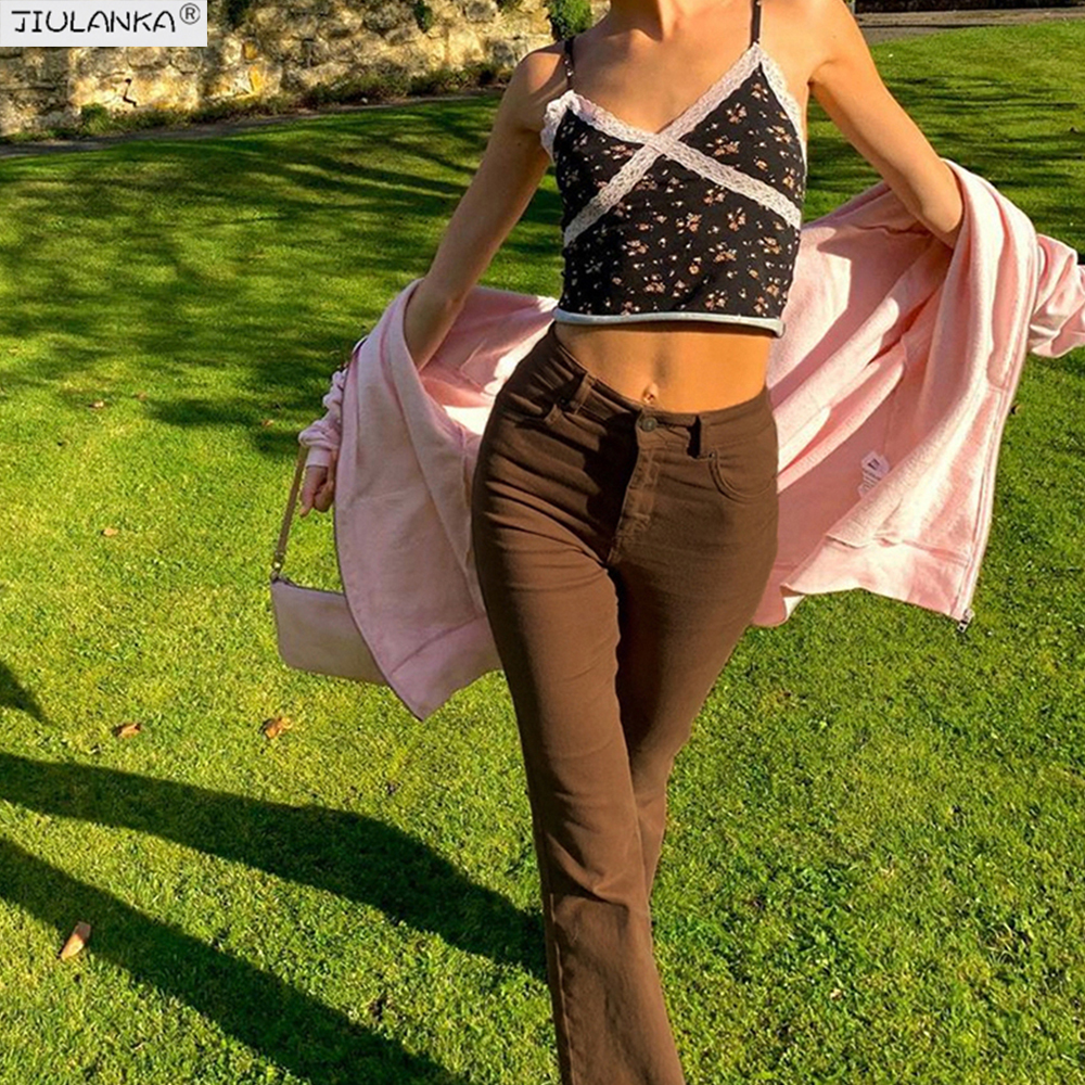 2011womens stretch flared brown jeans woman high waist black jeans brown pants undefined womens pants jean women clothing trousers, Blue
2011womens stretch flared brown jeans woman high waist black jeans brown pants undefined womens pants jean women clothing trousers, Blue