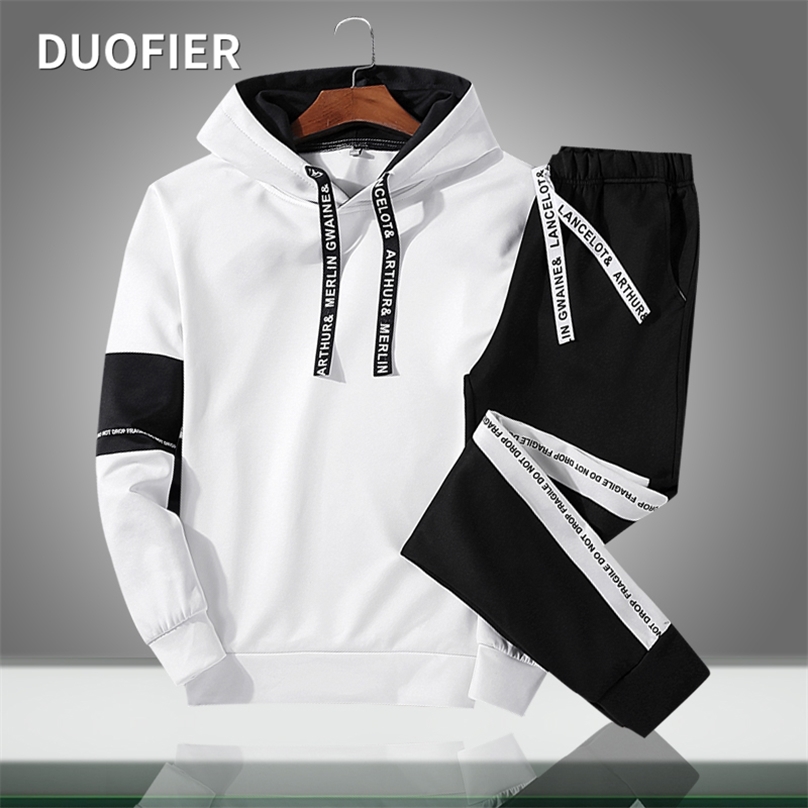 Tracksuit Men's Sets Sporting Suit Sportswear Hoodies Sweatpants Male Track Suits Joggers Patchwork Fashion Slim Fit Gym Fitness 211109, 738black
Tracksuit Men's Sets Sporting Suit Sportswear Hoodies Sweatpants Male Track Suits Joggers Patchwork Fashion Slim Fit Gym Fitness 211109, 738black