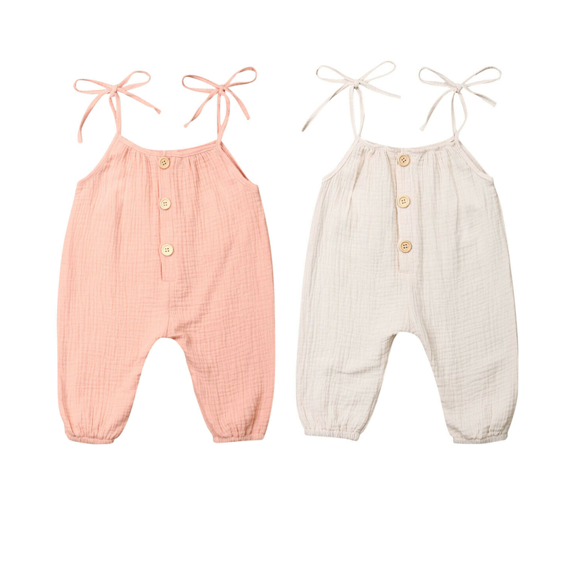 Toddler Infant Baby Girl Boys Rompers Sleeveless Belt Button Solid Summer Jumpsuit Outfit Clothes Sunsuit, White
Toddler Infant Baby Girl Boys Rompers Sleeveless Belt Button Solid Summer Jumpsuit Outfit Clothes Sunsuit, White