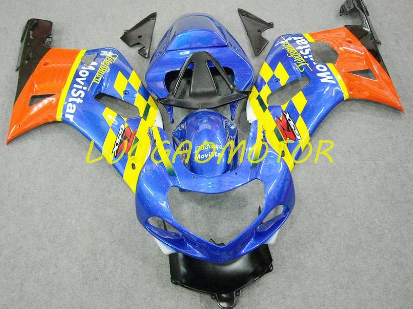Injetion Motorcycle Fairing kits for SUZUKI GSXR600 750 Cowling GSXR600 Bodywork GSXR 600 Fairings kit Multicolor GSXR 750 K1 K2 K3 01 02 03 Bodywork 2001 2002 2003
Injetion Motorcycle Fairing kits for SUZUKI GSXR600 750 Cowling GSXR600 Bodywork GSXR 600 Fairings kit Multicolor GSXR 750 K1 K2 K3 01 02 03 Bodywork 2001 2002 2003