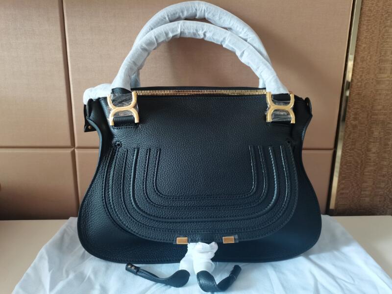 realfine888 Bags 5A Totes Marcies Leather Handbag 36cm Grain Calfskin Black Color Top Handles Shoulder strap bags,with Dust Bag, Marcies 35cm 5a_02
realfine888 Bags 5A Totes Marcies Leather Handbag 36cm Grain Calfskin Black Color Top Handles Shoulder strap bags,with Dust Bag, Marcies 35cm 5a_02
