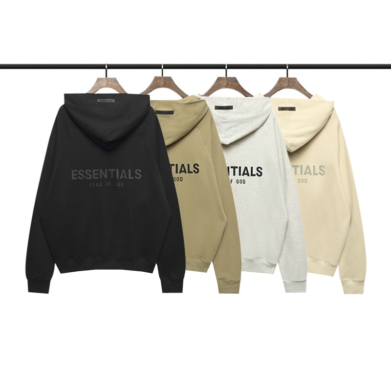 2021 brand essentials silicone three dimensional letter sweater fog couple hooded Pullover Jacket fashion, Khaki
2021 brand essentials silicone three dimensional letter sweater fog couple hooded Pullover Jacket fashion, Khaki