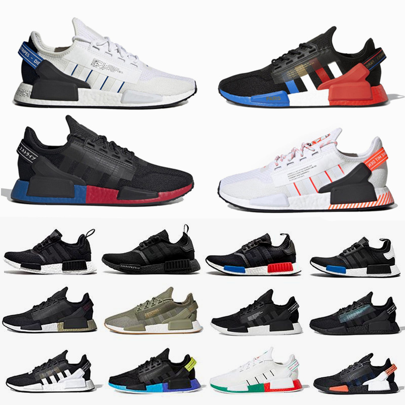 2021 Sell well Dazzle camo nmd r1 v2 mens running shoes Black Grey Gradient Neon Bright Volt Red Blue Oreo Munich men women trainers sports sneakers 36-45
2021 Sell well Dazzle camo nmd r1 v2 mens running shoes Black Grey Gradient Neon Bright Volt Red Blue Oreo Munich men women trainers sports sneakers 36-45