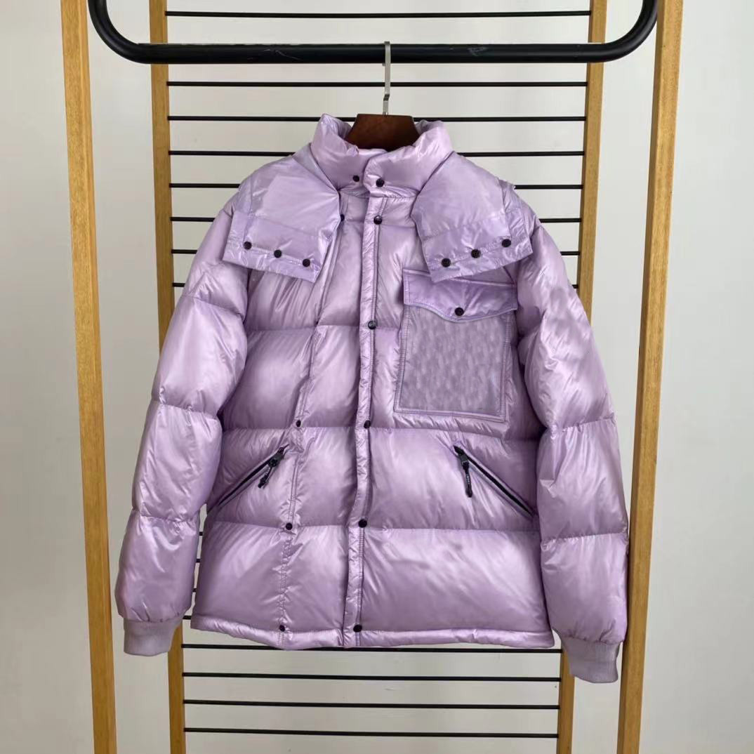 men down jackets Parkas Fujiwara Hiroshi co-branded French brand autumn and winter short jacket fashion hooded warm coats, Extra shipping