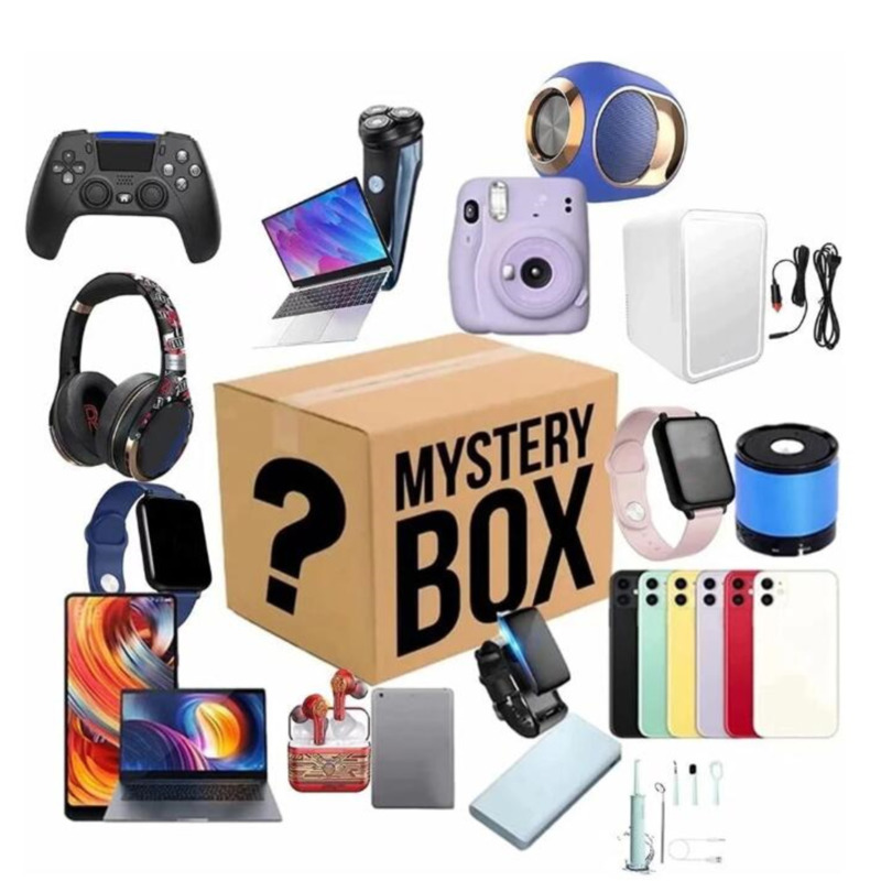 Christmas present Lucky Mystery Boxes There is A Chance to Open: Bluetooth earphone,Mobile Phone, Cameras, Drones, Gamepads, headset more
Christmas present Lucky Mystery Boxes There is A Chance to Open: Bluetooth earphone,Mobile Phone, Cameras, Drones, Gamepads, headset more