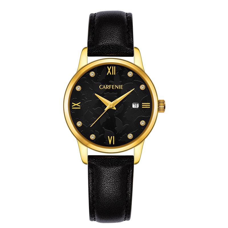 Wristwatches Simple Style Black Leather Watches Women Fashion Watch Minimalist Ladies Casual Wrist Female Quartz Clock, Silver
Wristwatches Simple Style Black Leather Watches Women Fashion Watch Minimalist Ladies Casual Wrist Female Quartz Clock, Silver