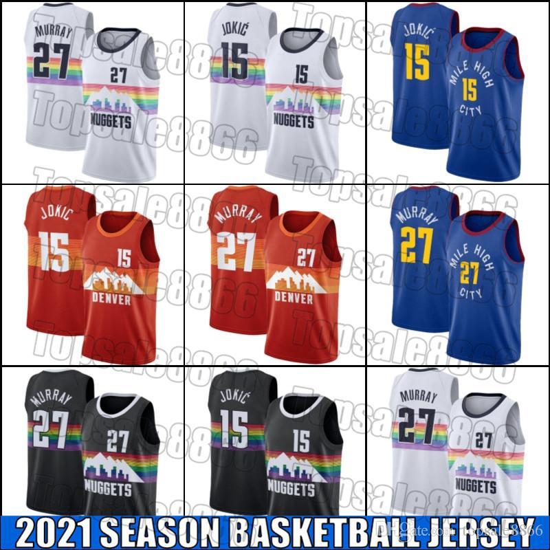 Denver Nuggets Jersey Nikola 15 Basketball Jokic Jersey Jamal 27 Murray Jerseys City Edition Jersey Basketball xcv65, Blue;black
Denver Nuggets Jersey Nikola 15 Basketball Jokic Jersey Jamal 27 Murray Jerseys City Edition Jersey Basketball xcv65, Blue;black