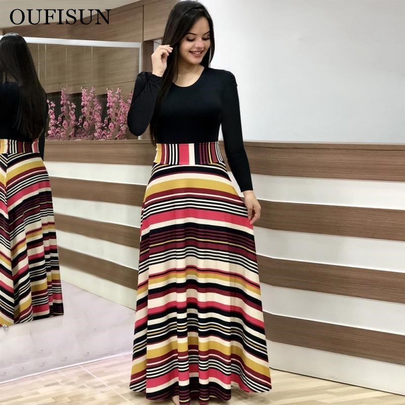 Oufisun Spring And Autumn Women Dress Fashion Vintage Print Maxi Casual Long Sleeve O-neck Patchwork es Vestidos 210517, Green balck short
Oufisun Spring And Autumn Women Dress Fashion Vintage Print Maxi Casual Long Sleeve O-neck Patchwork es Vestidos 210517, Green balck short