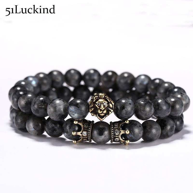 Beaded, Strands Fashion Natural Stone Beads Lava Bracelet Set Antique Gold Silver Color Lion Braclet For Men Hand Armband Jewelry Homme Bijo, Black
Beaded, Strands Fashion Natural Stone Beads Lava Bracelet Set Antique Gold Silver Color Lion Braclet For Men Hand Armband Jewelry Homme Bijo, Black