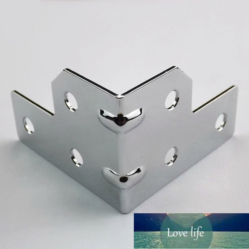 2pcs Metal corner protector Wooden box Case decoration legs wood furniture connecting fittings 90 Degree Angle Fastener hardware Factory price expert 