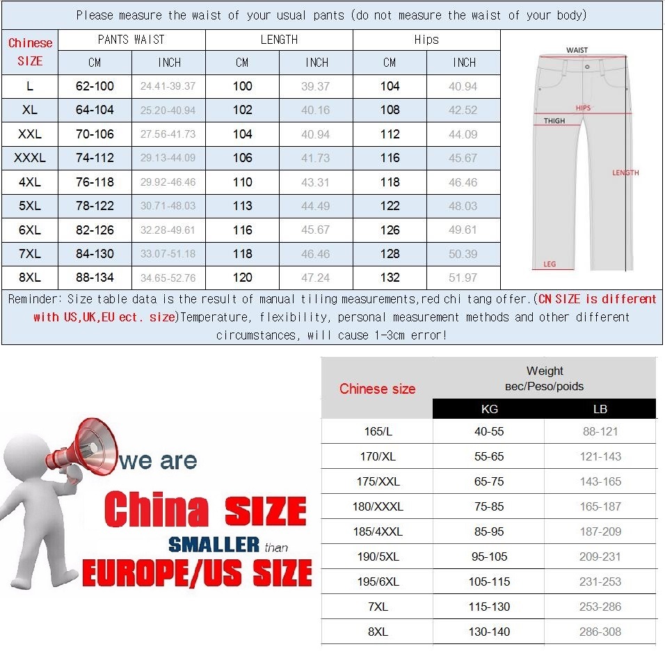 Big Tall Men Pants Cotton Sweat Pants Plus Size Big Sweatpant Casual Jogger Elastic Waist Band Trouser Male Fat Oversize 6XL 8XL 210518