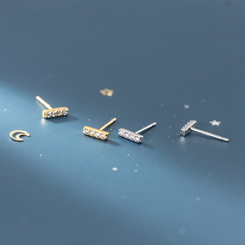 good quality 925 Sterling Silver Cz Stud Earring Tiny Zircon simple gold earrings designs with price jewelry goods from China
good quality 925 Sterling Silver Cz Stud Earring Tiny Zircon simple gold earrings designs with price jewelry goods from China