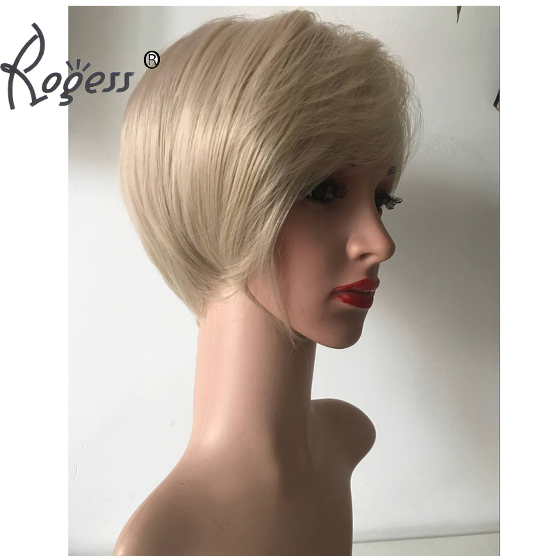 Beautiful Short Straight High Temperature Hair wig for Fashion Ladys Daily Life Cosplay