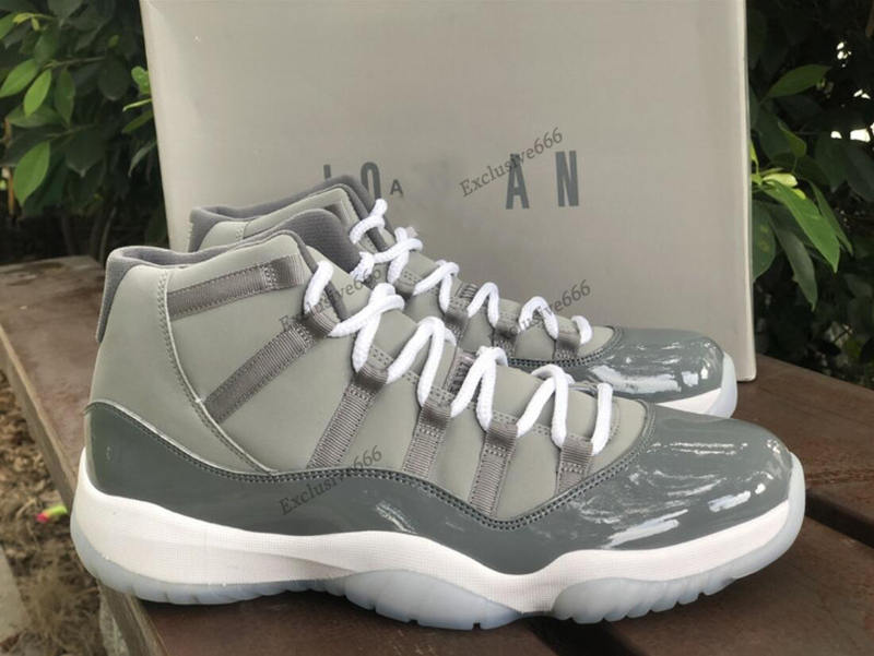 2021 Release Authentic 11 Cool Grey Medium White Men Outdoor Shoes Patent Leather Real Carbon Fiber Sports Sneakers With Original Box
2021 Release Authentic 11 Cool Grey Medium White Men Outdoor Shoes Patent Leather Real Carbon Fiber Sports Sneakers With Original Box