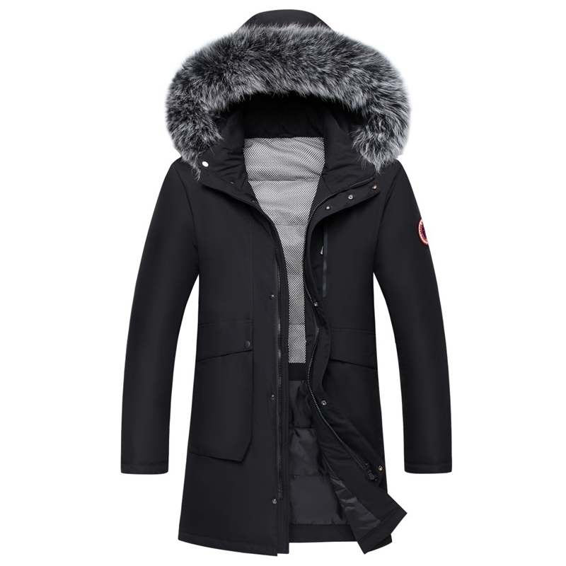 2021 autumn and winter new youth trend down jacket medium long thickened Hooded Winter casual coat men's, Black
2021 autumn and winter new youth trend down jacket medium long thickened Hooded Winter casual coat men's, Black
