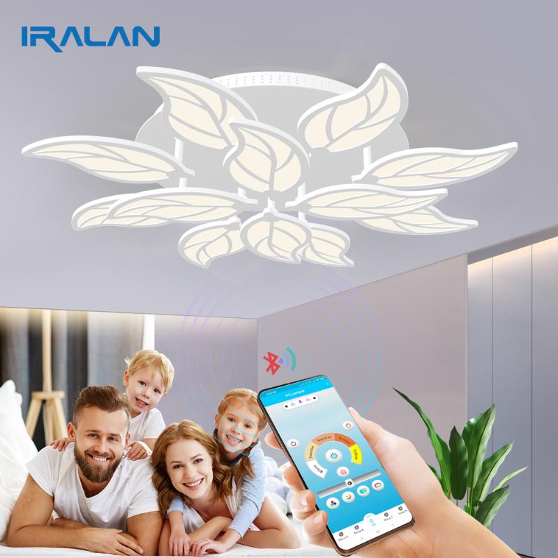 Lustre Modern LED Leaf Ceilling Chandelier With Remote Control For Kitchen Dining Living Room Bedroom Fixture Ceiling Lights