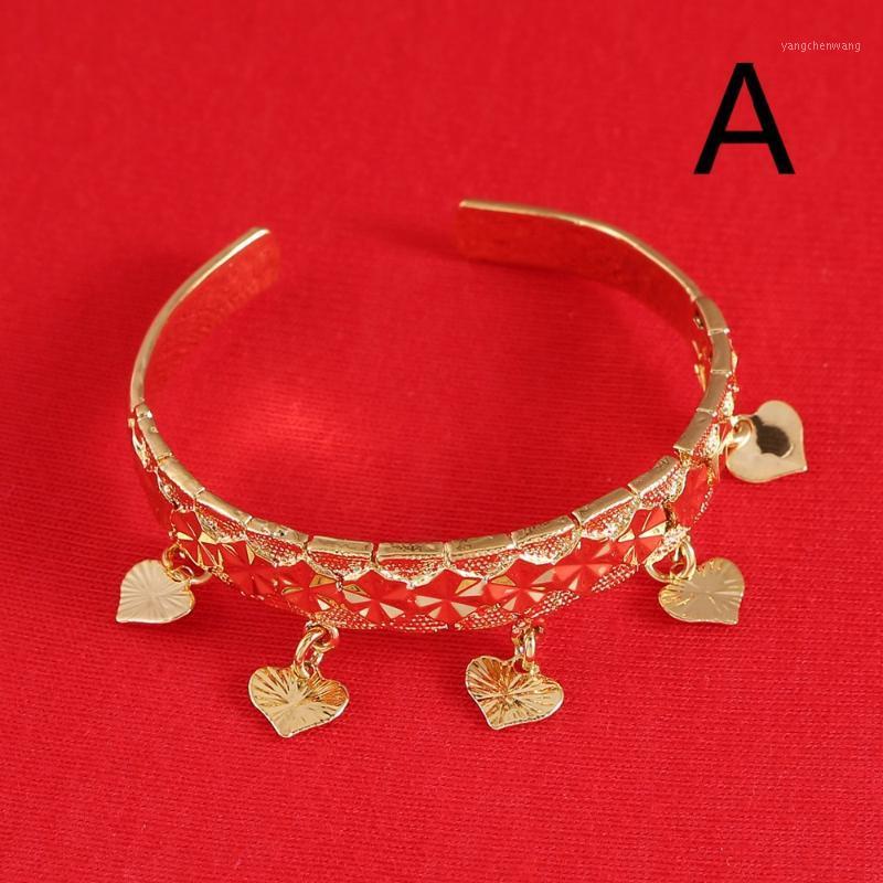 Styles African Ethiopian Bangle For Baby KIds Yellow Gold Color Dubai Heart Arab Middle Eastern Jewelry
Styles African Ethiopian Bangle For Baby KIds Yellow Gold Color Dubai Heart Arab Middle Eastern Jewelry