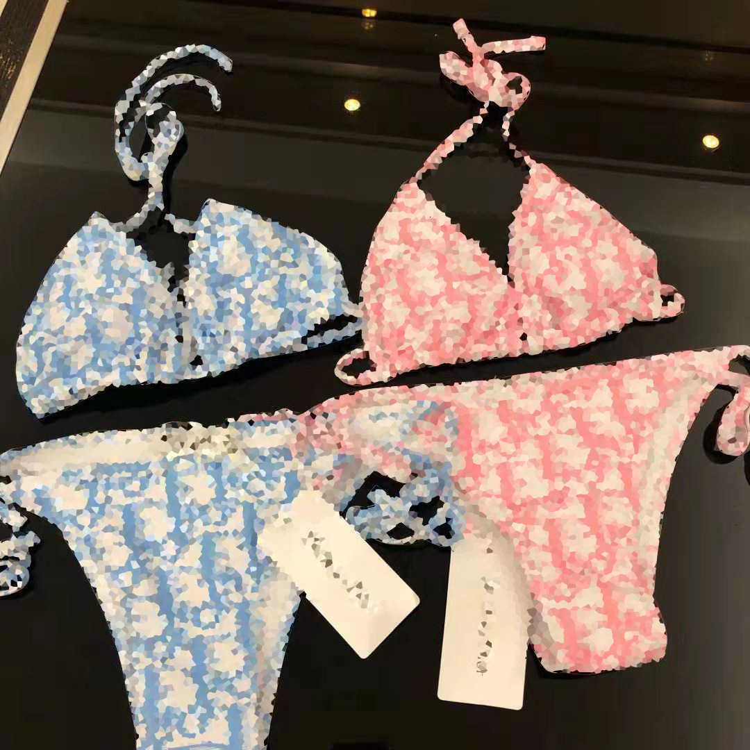 Swimwear D show thin blue red solid color trendy brand Lace Up Bikini Swimsuit female, Pink
Swimwear D show thin blue red solid color trendy brand Lace Up Bikini Swimsuit female, Pink