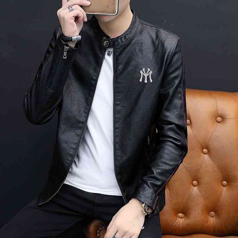 Leather Men's 2021 autumn new Korean slim fit embroidery trend coat youth motorcycle Pu men's leather jacket, 1879 blue
Leather Men's 2021 autumn new Korean slim fit embroidery trend coat youth motorcycle Pu men's leather jacket, 1879 blue