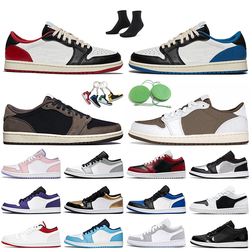 Jumpman 1 Low 1s Basketball Shoes Women Men Cactus Jack Black Toe Fragment Reverse Mocha Carbon Fiber All-Star Wolf Grey Sports Trainers UNC University Gold Sneakers, C38 grey toe 36-46
Jumpman 1 Low 1s Basketball Shoes Women Men Cactus Jack Black Toe Fragment Reverse Mocha Carbon Fiber All-Star Wolf Grey Sports Trainers UNC University Gold Sneakers, C38 grey toe 36-46