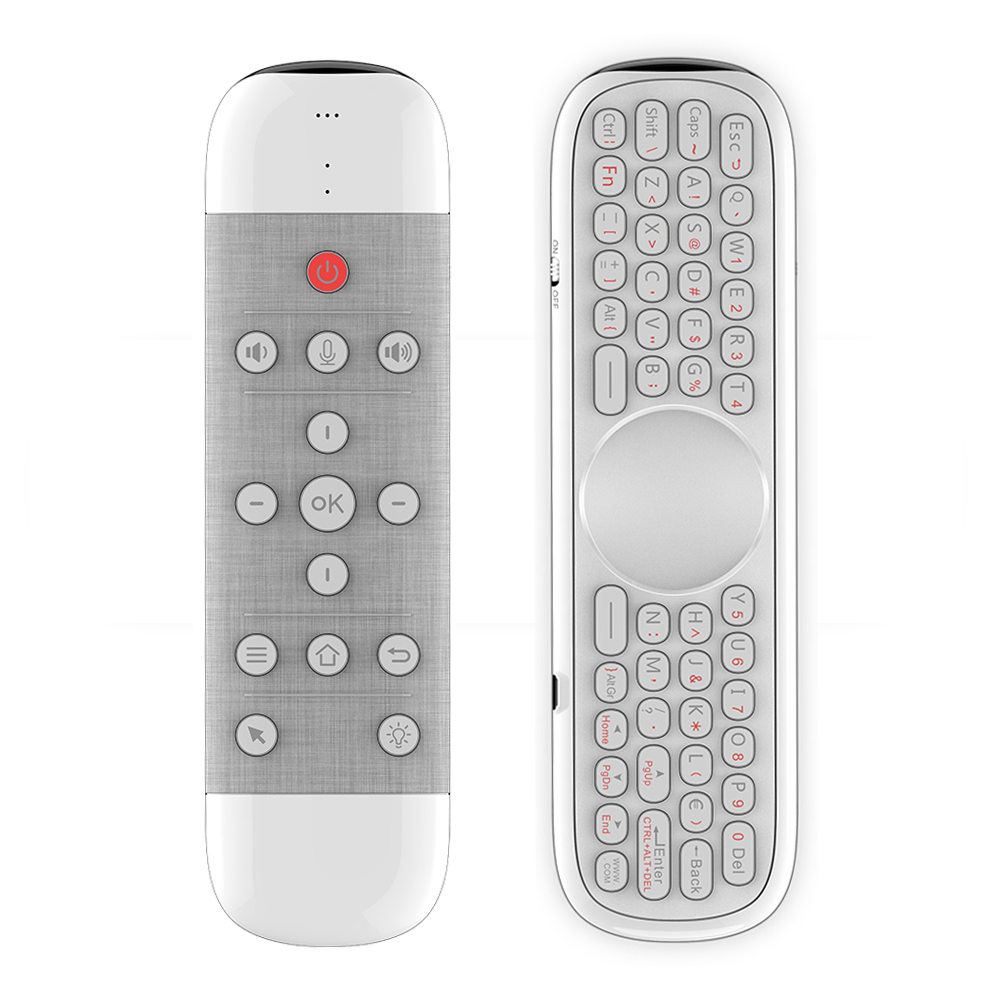 Q40 2.4G Wireless Air Mouse Gyroscope IR Learning Smart Voice Remote Control with Russian English Keyboard for Android TV Box
Q40 2.4G Wireless Air Mouse Gyroscope IR Learning Smart Voice Remote Control with Russian English Keyboard for Android TV Box