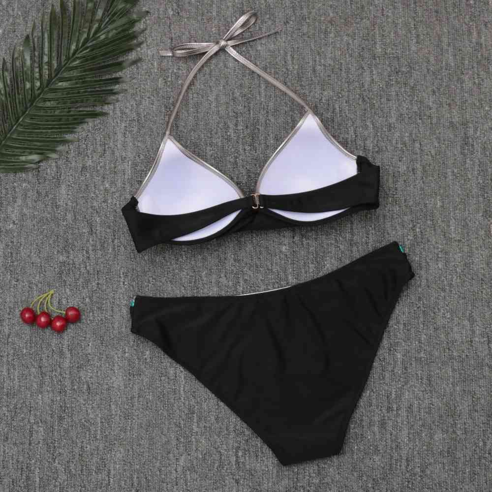 Sexy Bikini Women Push Up Swimsuit Swimwear Brazilian Set Bathing Suit Summer Beach Wear Swimming For XXL 210521