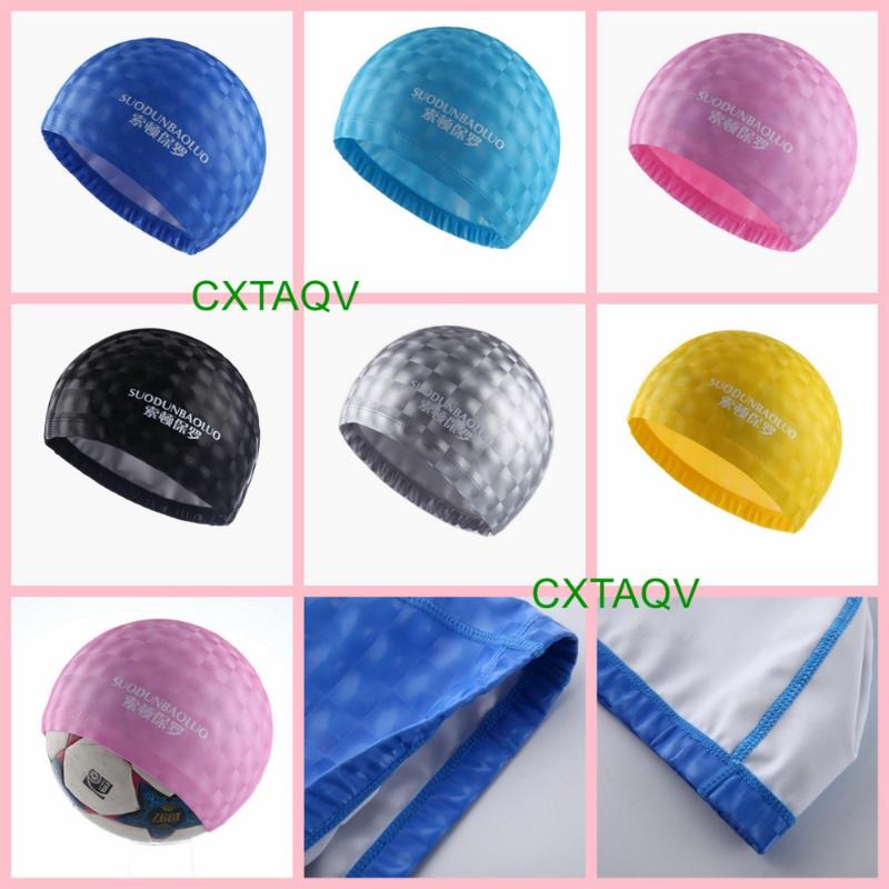 Adult Men Women Crystal Water Cube Grids PU Fabric Waterproof Ear Long Hair Protection Swim Pool Cap Comfortable Hat Swimming Caps
Adult Men Women Crystal Water Cube Grids PU Fabric Waterproof Ear Long Hair Protection Swim Pool Cap Comfortable Hat Swimming Caps