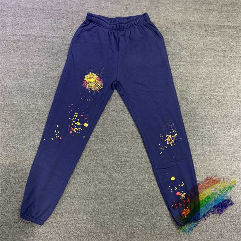Men's Pants pants Blue graffiti Spider Web Pattern Sweatpants Men Women Sp5der 555555 Joggers Drawstring Tro TB2R
Men's Pants pants Blue graffiti Spider Web Pattern Sweatpants Men Women Sp5der 555555 Joggers Drawstring Tro TB2R