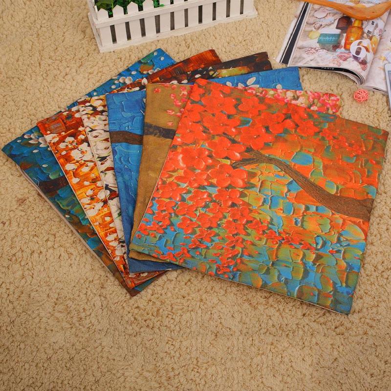 Cushion/Decorative Pillow Decorative Pillowcase Cushions Throw Case Home Decoration Cover Tree Flower Oil Painting
Cushion/Decorative Pillow Decorative Pillowcase Cushions Throw Case Home Decoration Cover Tree Flower Oil Painting