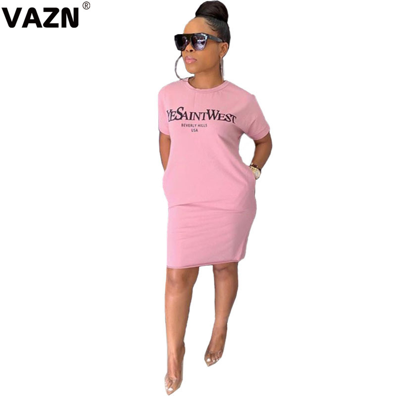 2021vazn letter print holiday v-neck a-line party street night club slim young dress 2021 short sleeve dress lady dress, Black;gray
2021vazn letter print holiday v-neck a-line party street night club slim young dress 2021 short sleeve dress lady dress, Black;gray