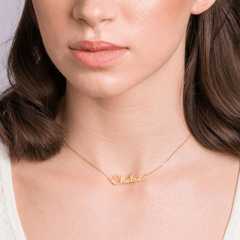 Chains Personalize Custom Name Necklace Nameplate Initial Necklaces Gold Stainless Steel Charm Jewelry
Chains Personalize Custom Name Necklace Nameplate Initial Necklaces Gold Stainless Steel Charm Jewelry