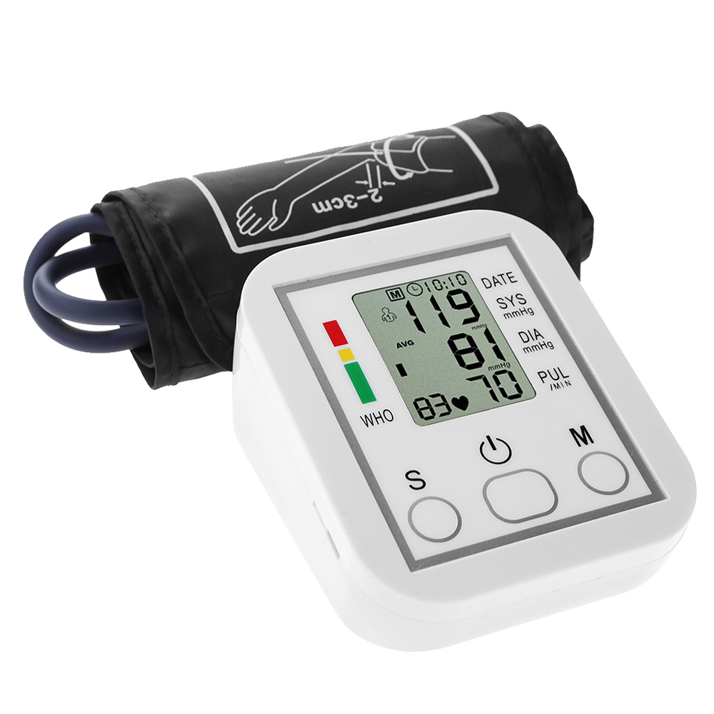 Portable Blood Pressure Monitor Household Sphygmomanometer Arm Band Type Digital Electronic Mini Blood Pressure Meter Tonometer 210628
Portable Blood Pressure Monitor Household Sphygmomanometer Arm Band Type Digital Electronic Mini Blood Pressure Meter Tonometer 210628
