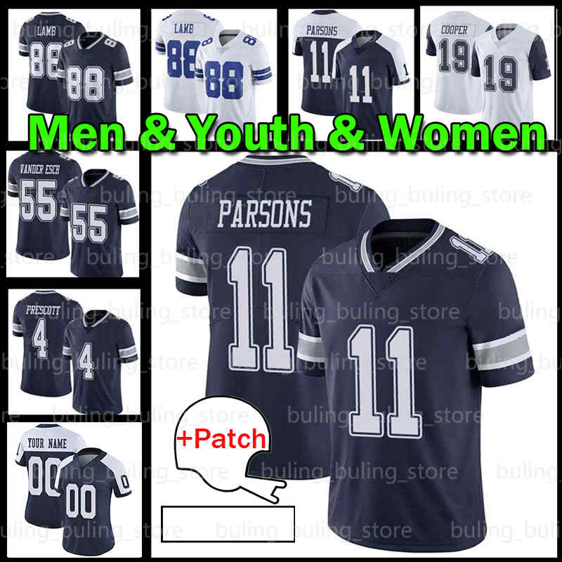 11 Micah Parsons Football Jerseys Dak Prescott 88 CeeDee Lamb Cowboy Trevon Diggs Ezekiel Elliott Amari Cooper 9 Jaylon Smith Leighton Vander Esch Dalla Zack Martin, Custom men+patch
11 Micah Parsons Football Jerseys Dak Prescott 88 CeeDee Lamb Cowboy Trevon Diggs Ezekiel Elliott Amari Cooper 9 Jaylon Smith Leighton Vander Esch Dalla Zack Martin, Custom men+patch