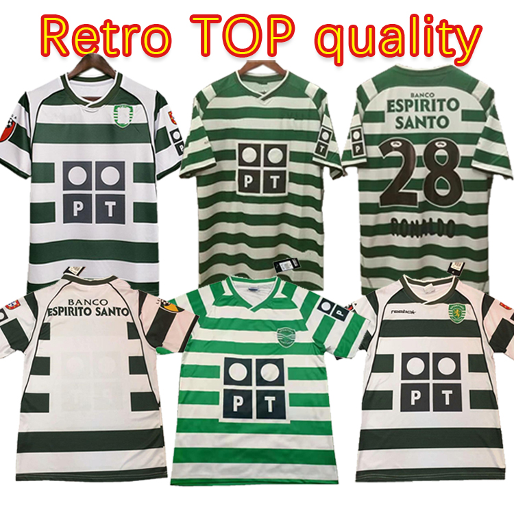 2XL Sporting Lisbon retro 2002 2003 soccer jerseys #28 C.RONALDO 02 03 Vintage Maillot DANNY Camisa de futebol SA PINTO football shirts, 03-04
2XL Sporting Lisbon retro 2002 2003 soccer jerseys #28 C.RONALDO 02 03 Vintage Maillot DANNY Camisa de futebol SA PINTO football shirts, 03-04