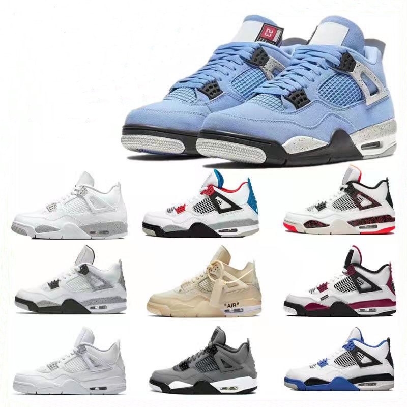 Jumpman 4 4S basketball shoesHyper Royal Shoes University blue bred SE neon black cat fire red pine green starfish mushroom white cement spo
Jumpman 4 4S basketball shoesHyper Royal Shoes University blue bred SE neon black cat fire red pine green starfish mushroom white cement spo