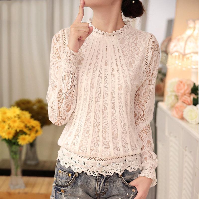Women's Blouses & Shirts 2022 Autumn Ladies White Blusas Long Sleeve Chiffon Lace Crochet Tops Women Clothing Feminine Blouse
Women's Blouses & Shirts 2022 Autumn Ladies White Blusas Long Sleeve Chiffon Lace Crochet Tops Women Clothing Feminine Blouse